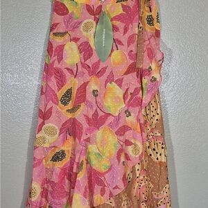 Tropical Print Women's Skirt